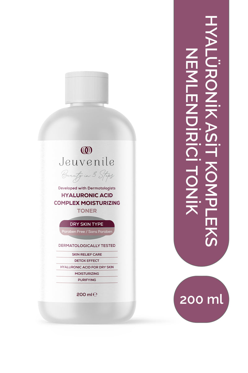 Hyaluronik Asit İçerikli Nemlendirici & Aydınlatıcı Tonik